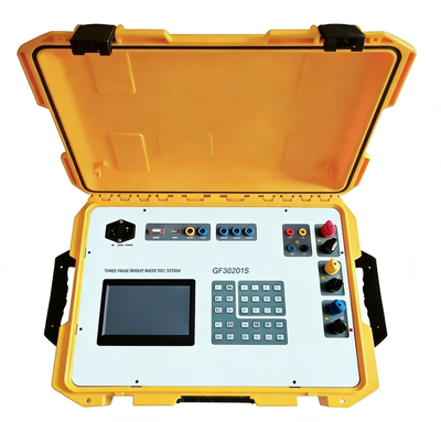 Portable Three Phase Electricity Meter Test System With Reference Meter and Current & Voltage Source
